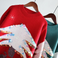 Women Sweater Pullover Crewneck Knitted Pullover Jumper Luxury Supplier